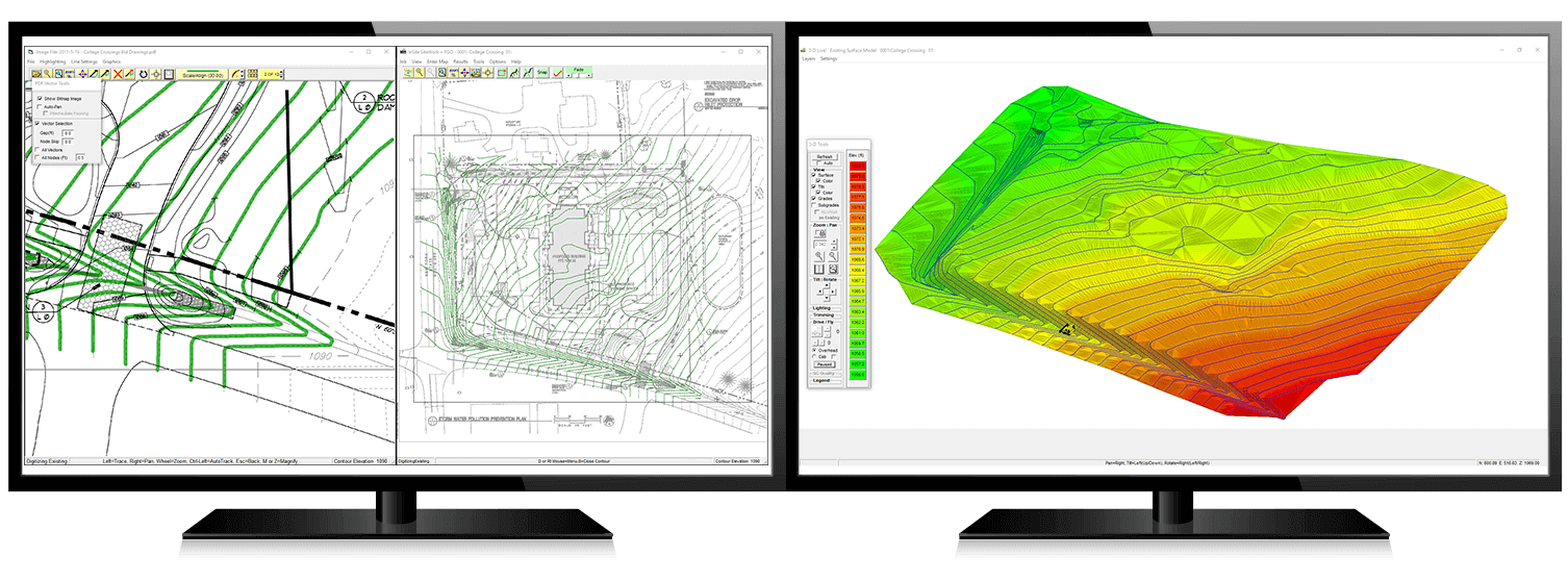 3D-Live with Dual Monitors