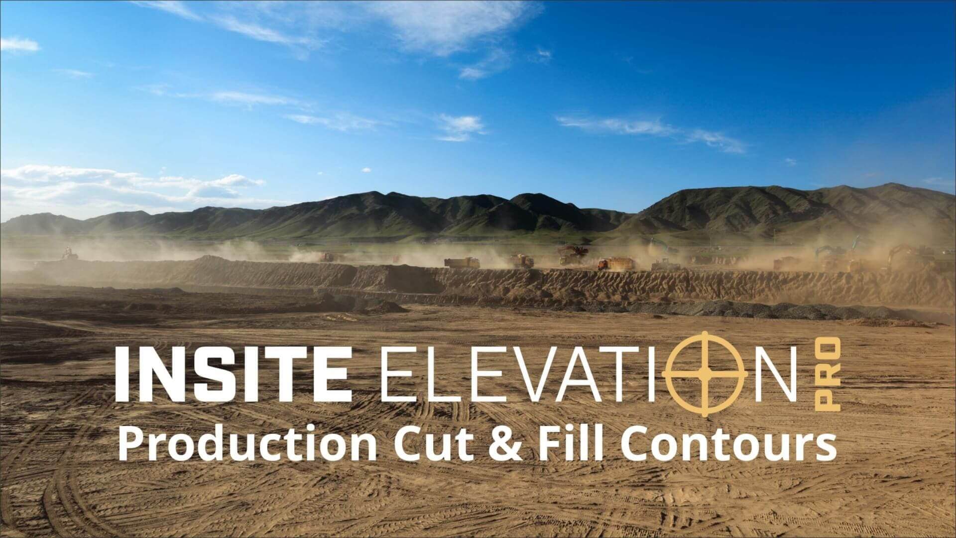 NEW Production Cut and Fill Contours | InSite Software