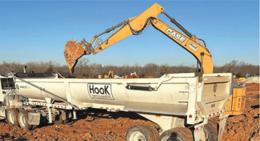 Excavator Hook Construction