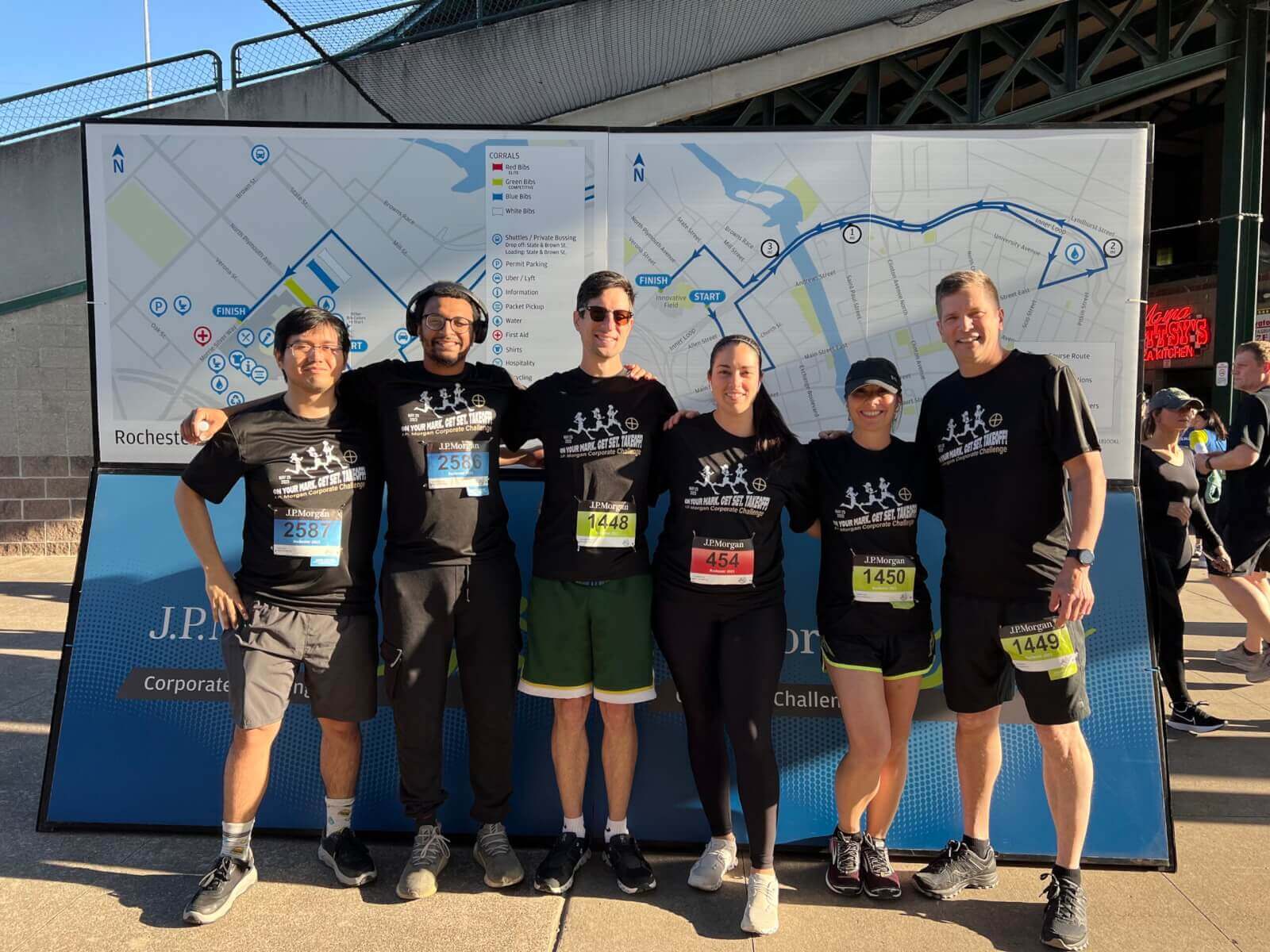 Team InSite at JP Morgan Chase Corporate Challenge 